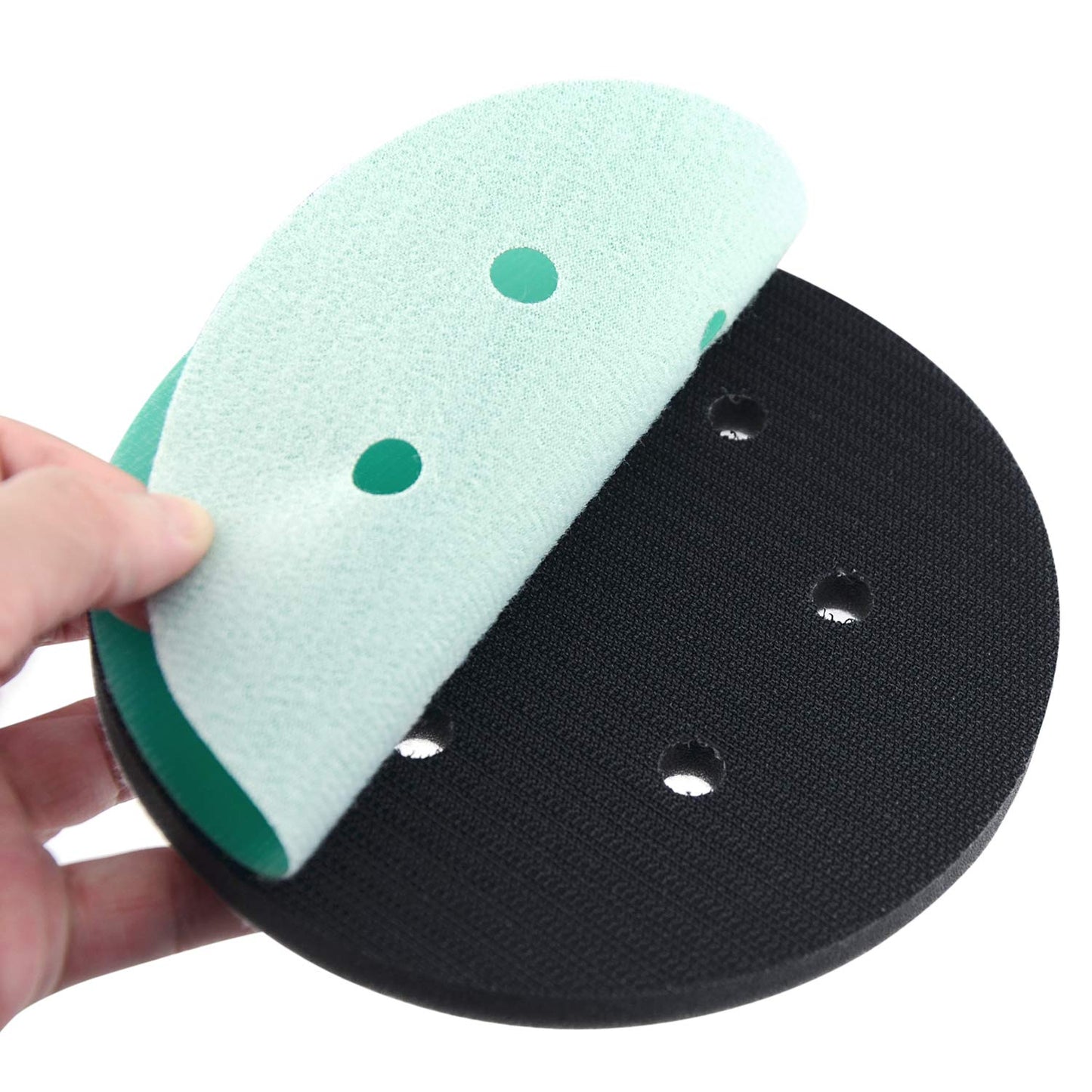 ICR 6" Interface Pad for Orbital Sander – Soft Hook & Loop, 1 Pc