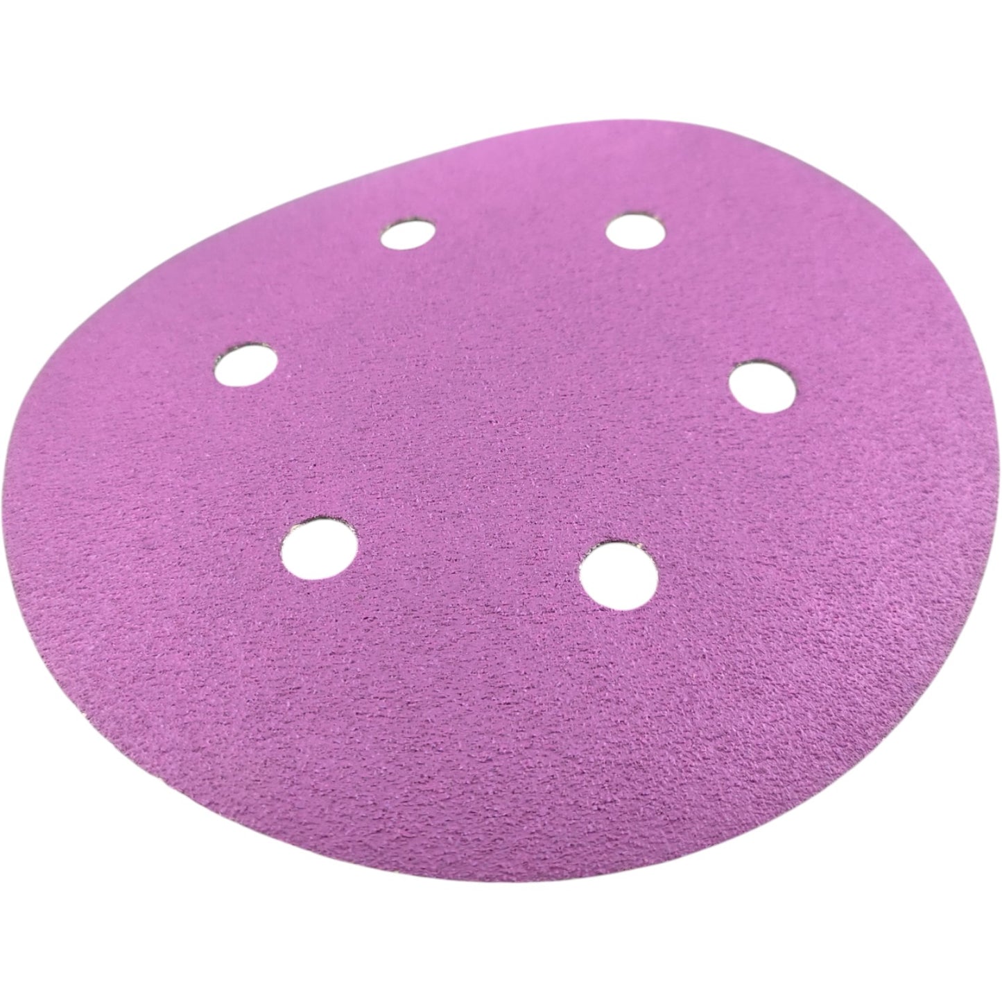 ICR Velcro Purple Disc Sanding Sheets P80 – 6" (150mm), 100pcs, Multi-Hole, High Performance