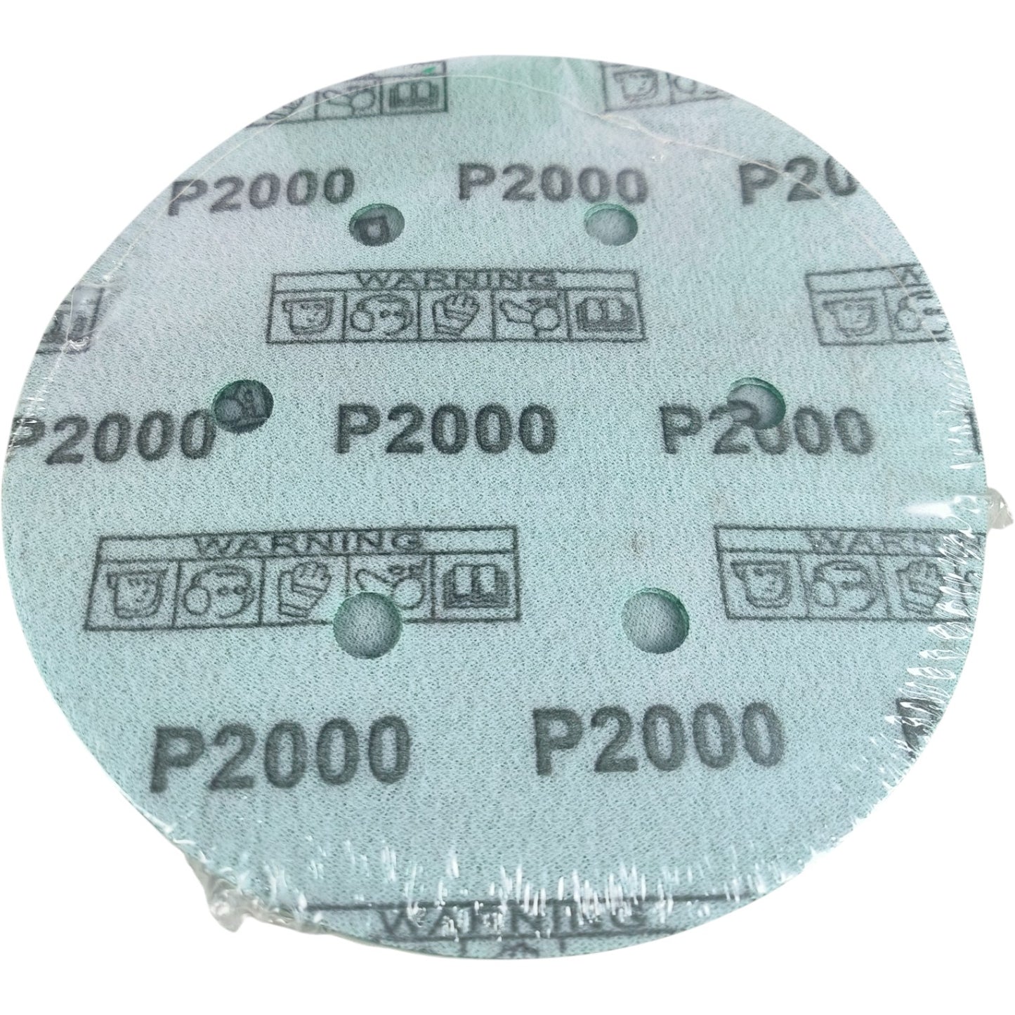 Abrasive Film Disc – 150mm, 6 Holes, Wet & Dry, Pack of 100