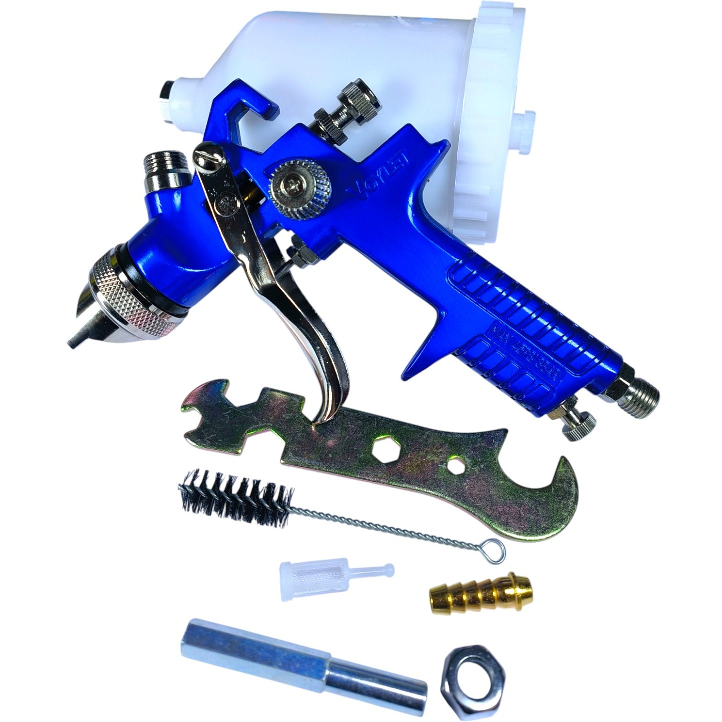 Voylet H827 HVLP Spray Gun 600ml with Accessories – 1.4mm Nozzle, High Quality for Car Paint & Finishing