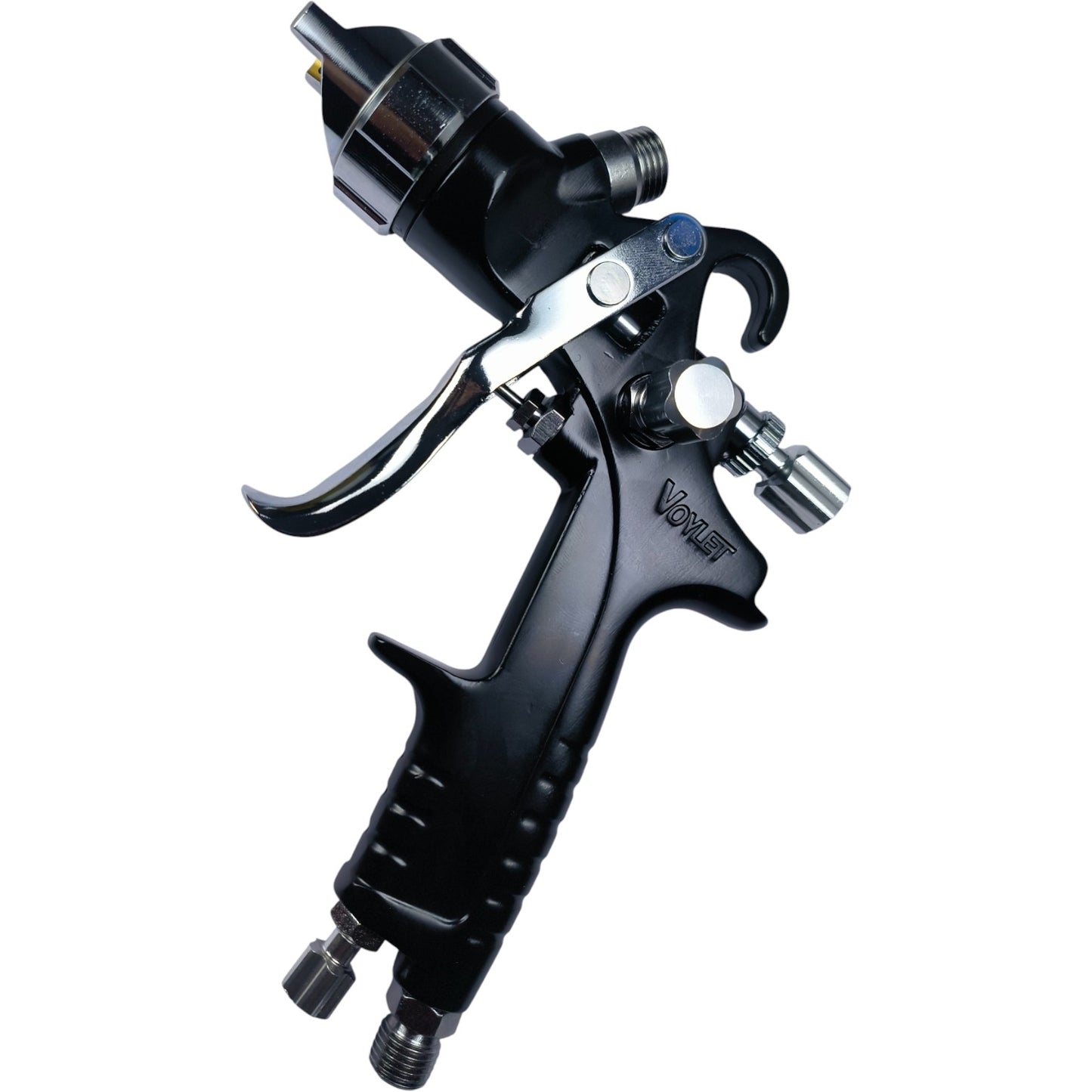 Voylet LS230 HVLP Spray Gun – Professional Automotive Gravity Feed Paint Sprayer (1.3/1.4  mm Nozzle, 600ml Cup)