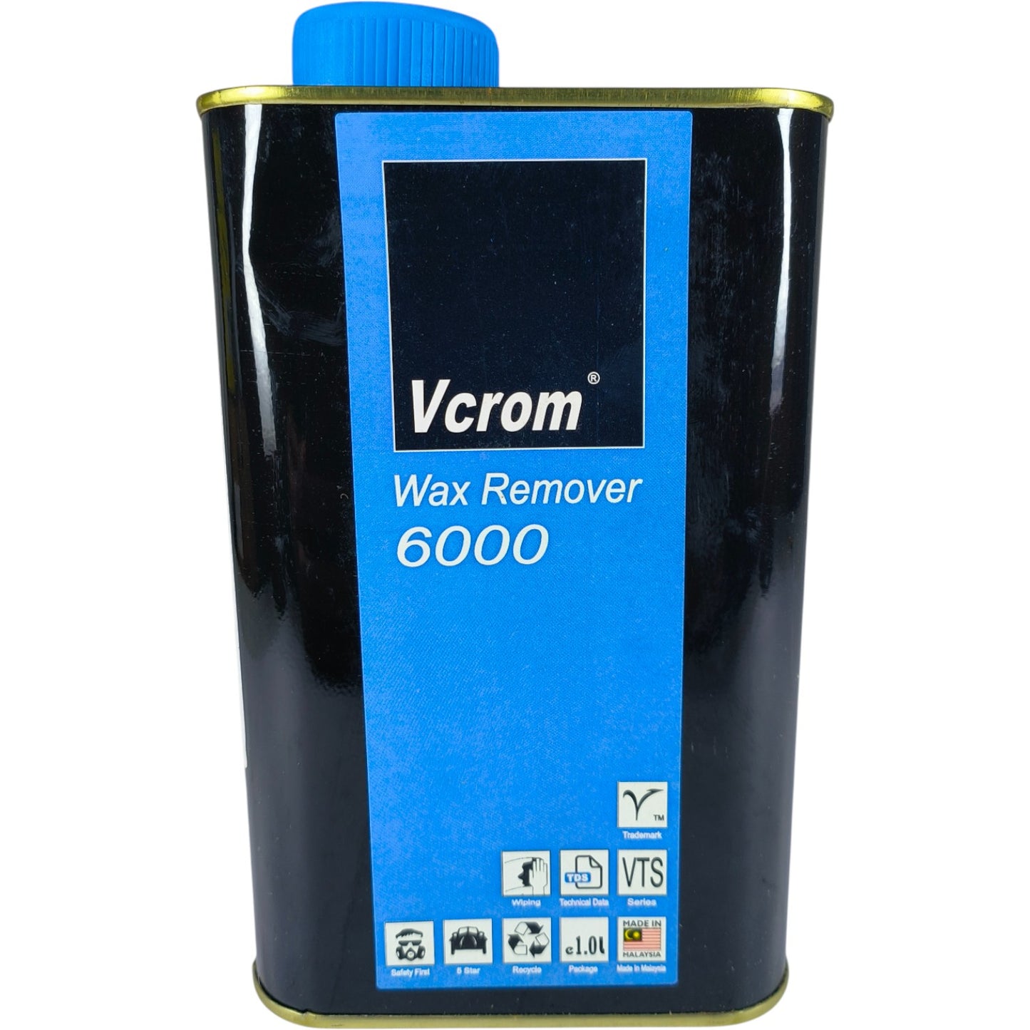 Vcrom Wax Remover AND DEGREASER 6000 – Professional Automotive Surface Cleaner (1 Litre)