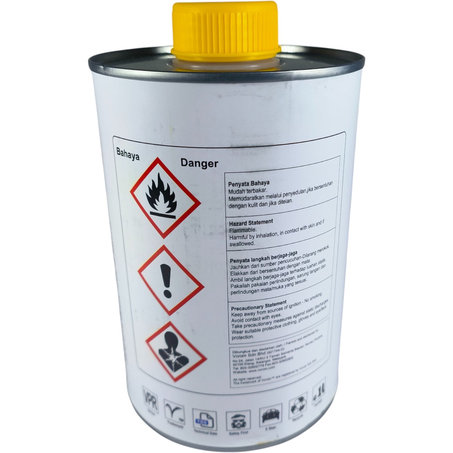 Vcrom V996 Paint Remover – Fast-Action Stripper for Metal & Wood, 1L