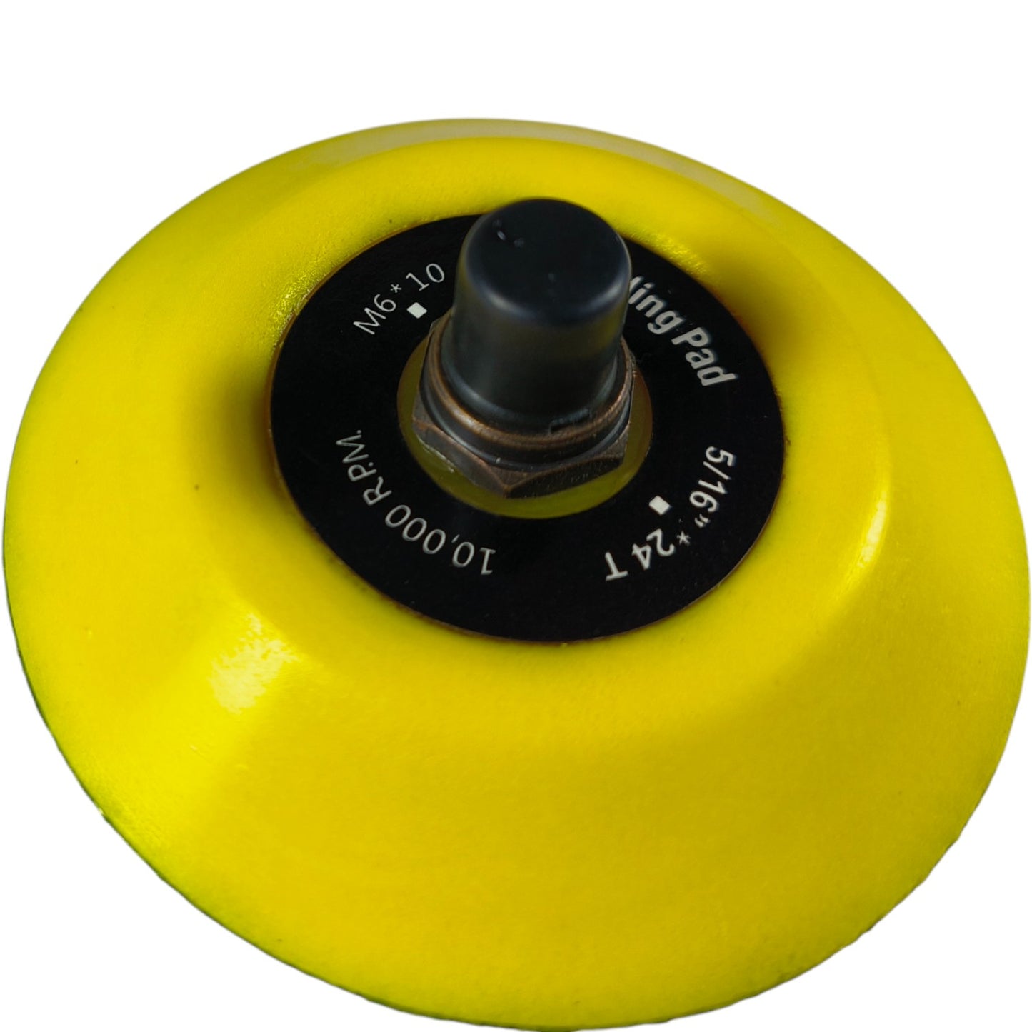 Multi-Stage Polishing Pad Kit – Wool, Foam, Velcro, DA/Rotary Compatible (Set of 5 Pads + Backing Plate)