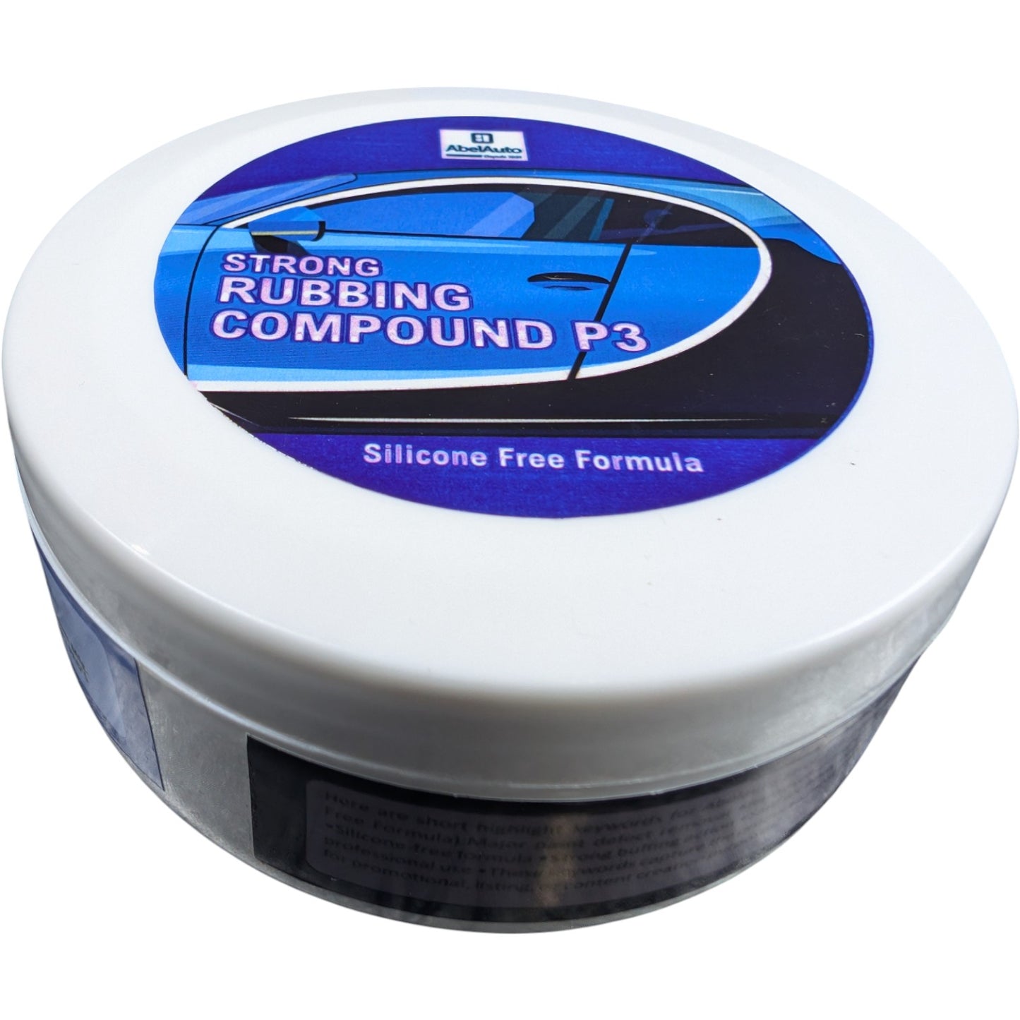 AbelAuto STRONG RUBBING COMPOUND P3 (Silicone free formula) (1 Kg) & (125 g)