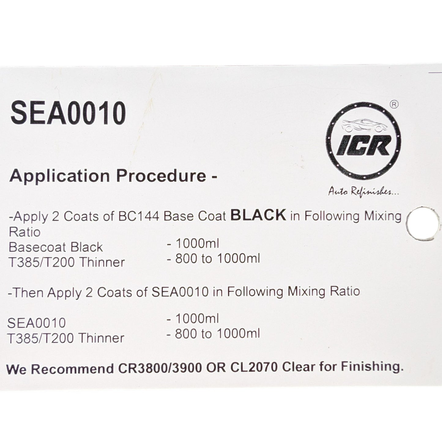 ( SEA0010 )  ICR Ultimate Special Effects Colour | Multi-Tone Flip Finish ( 100 ml / 94 gram )