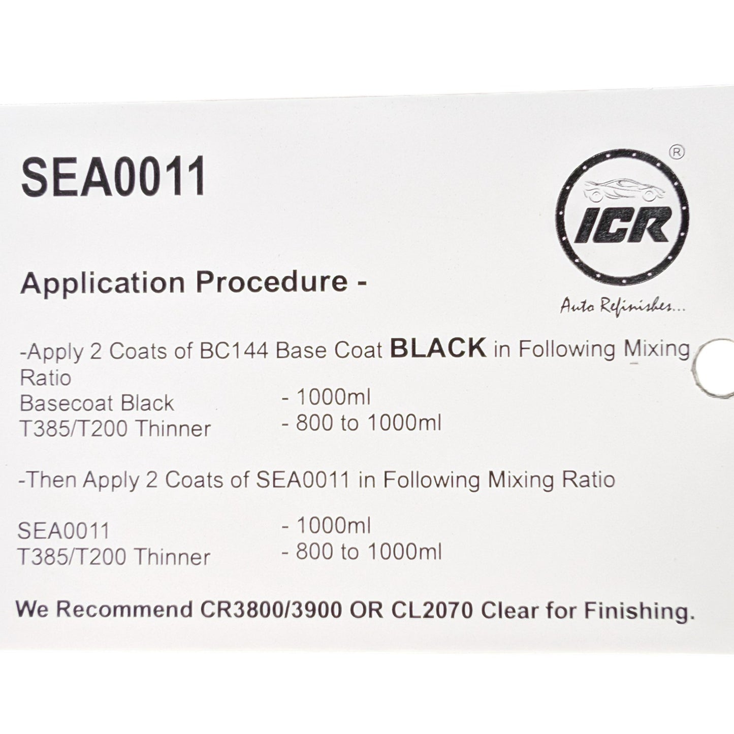 ( SEA0011 )  ICR Ultimate Special Effects Colour | Multi-Tone Flip Finish ( 100 ml / 94 gram )