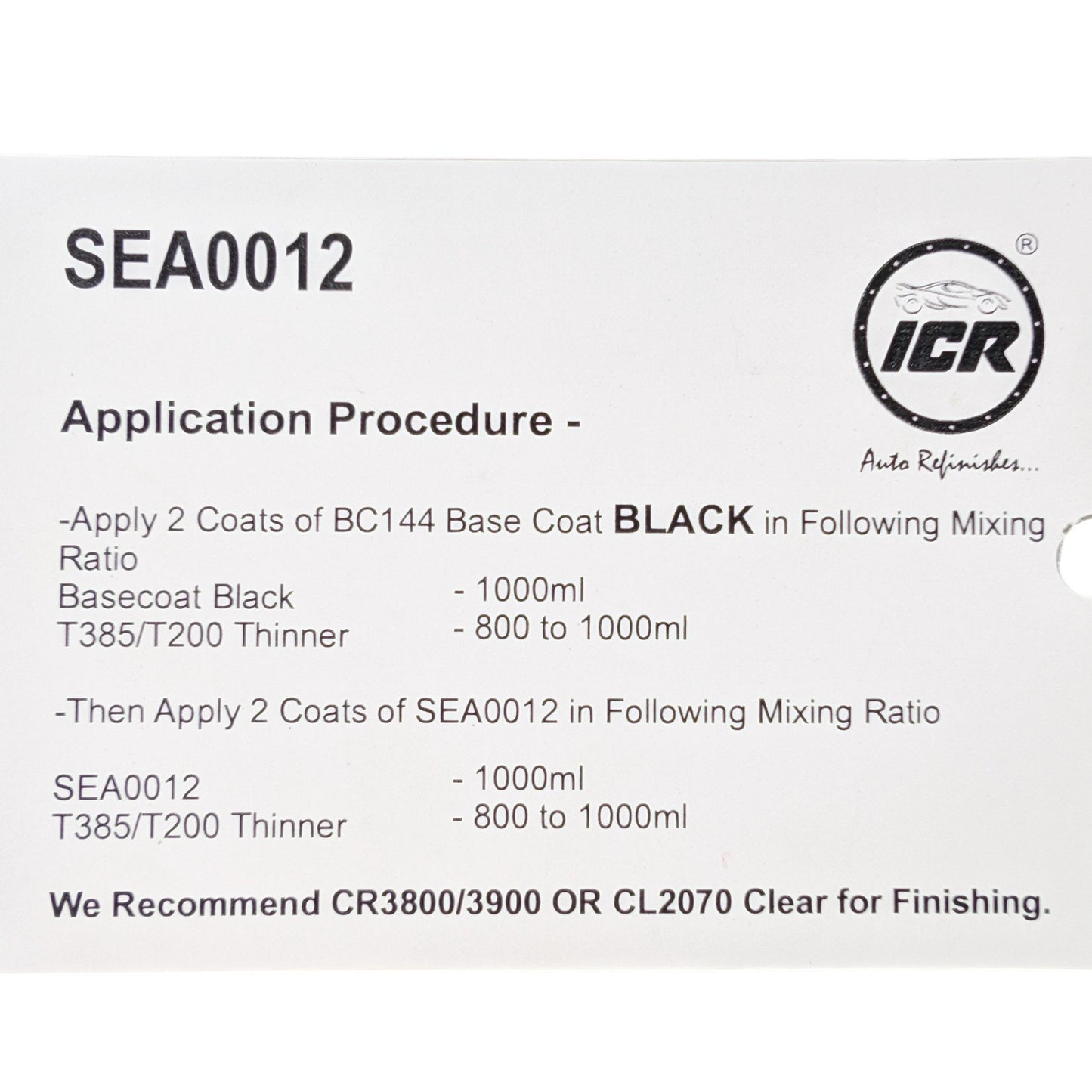 ( SEA0012 )  ICR Ultimate Special Effects Colour | Multi-Tone Flip Finish ( 100 ml / 94 gram )