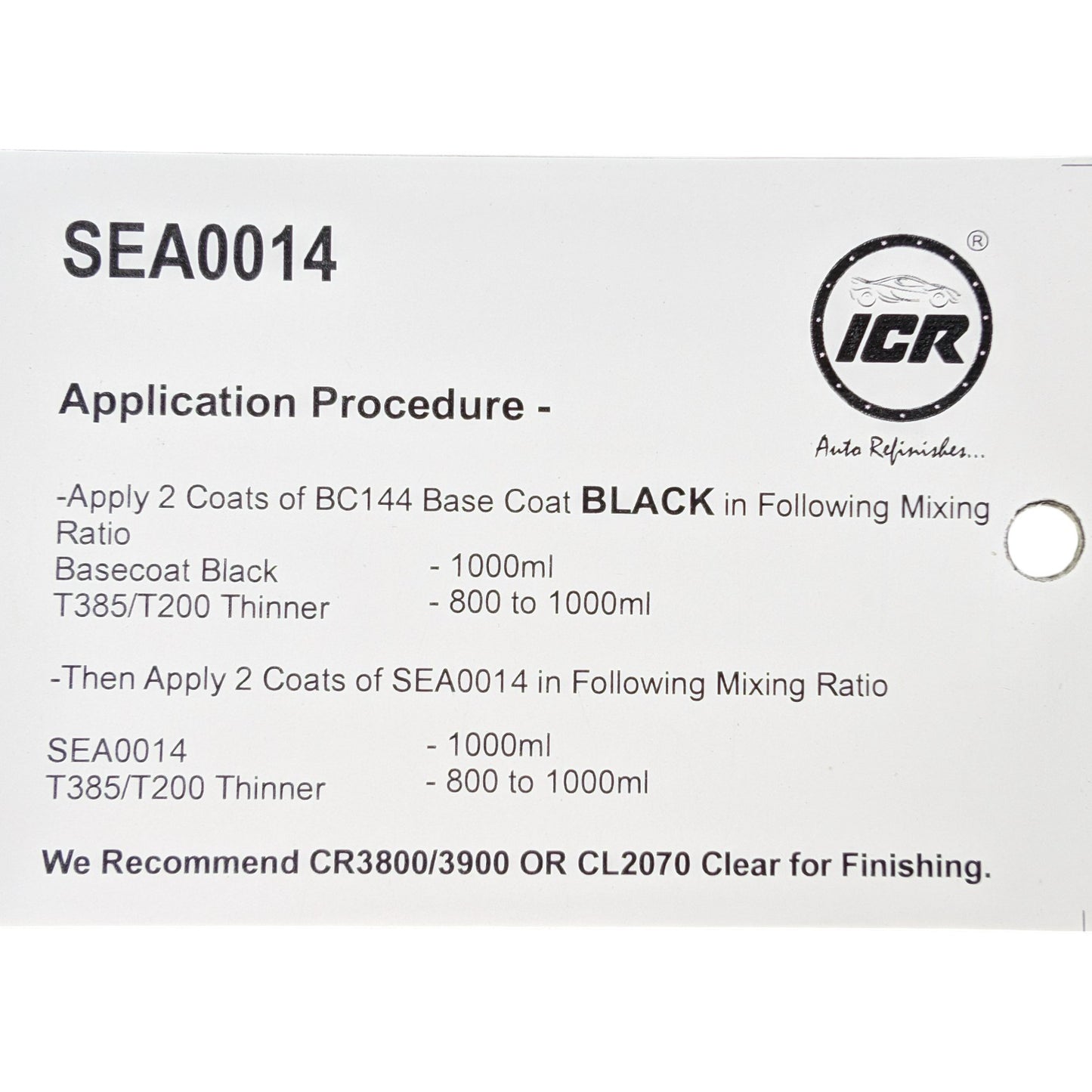 ( SEA0014 )  ICR Ultimate Special Effects Colour | Multi-Tone Flip Finish ( 100 ml / 94 gram )