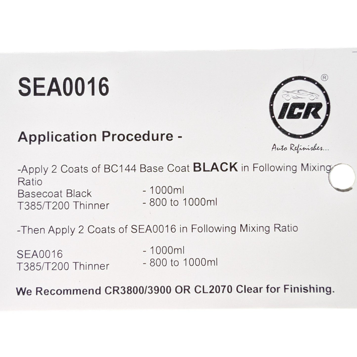 ( SEA0016 )  ICR Ultimate Special Effects Colour | Multi-Tone Flip Finish ( 100 ml / 94 gram )