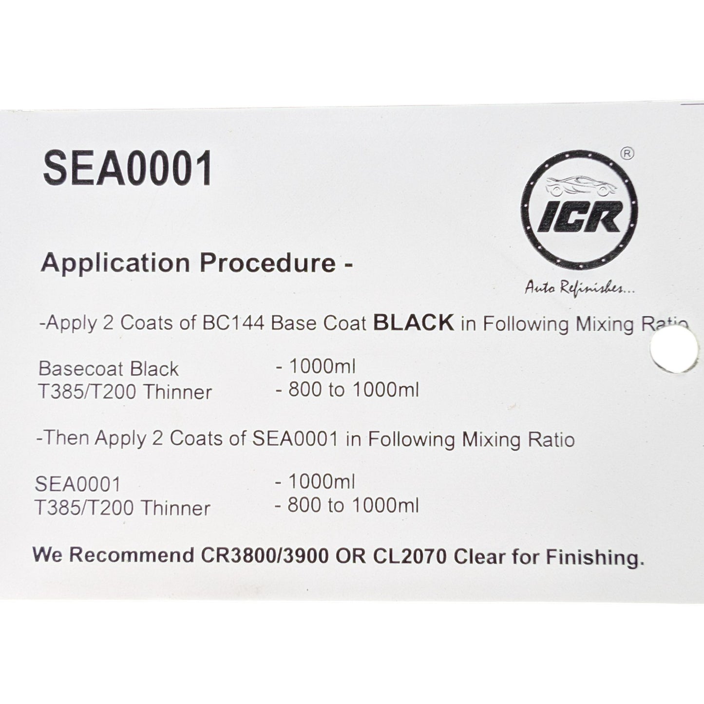 (  SEA0001 ) ICR Ultimate Special Effects Colour | Multi-Tone Flip Finish ( 100 ml / 94 gram )