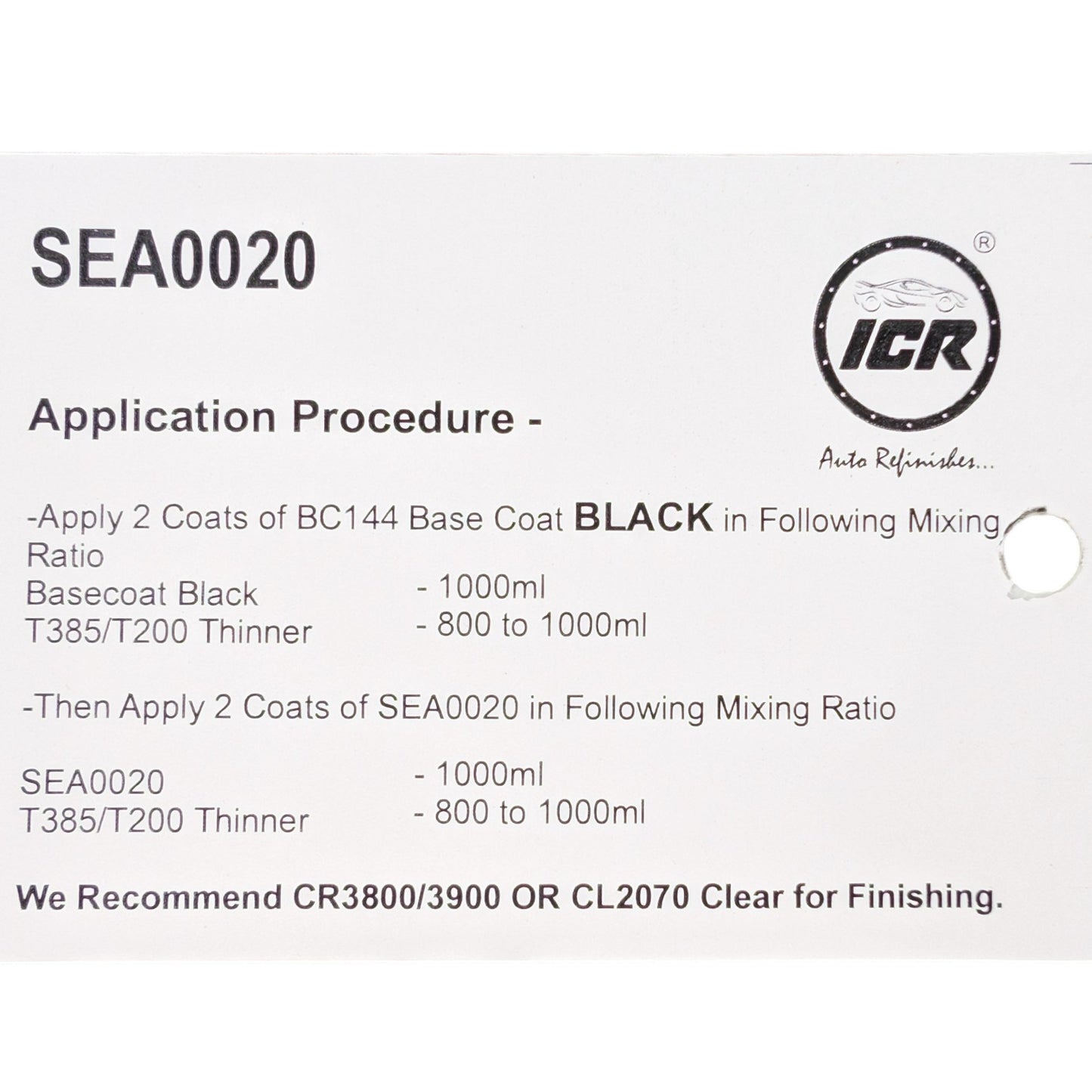 ( SEA0020 )  ICR Ultimate Special Effects Colour | Multi-Tone Flip Finish ( 100 ml / 94 gram )