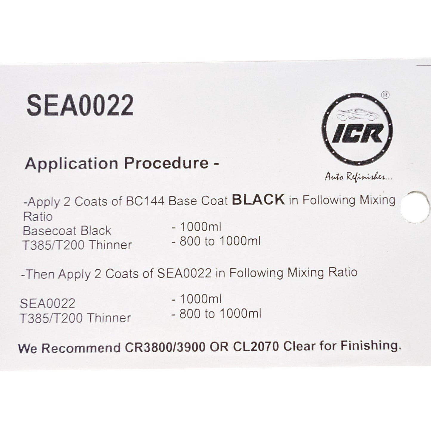 ( SEA0022 )  ICR Ultimate Special Effects Colour | Multi-Tone Flip Finish ( 100 ml / 94 gram )