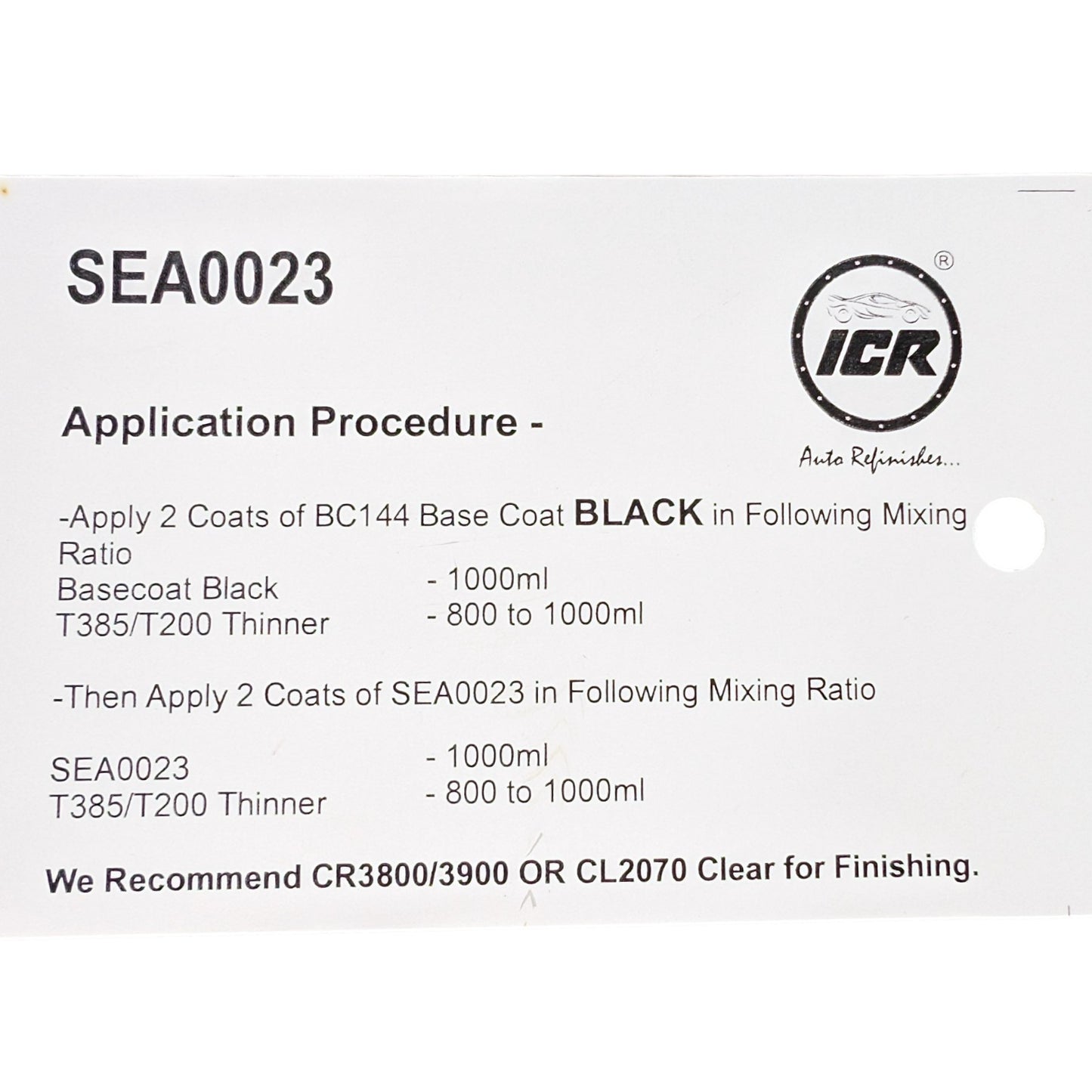 ( SEA0023 )  ICR Ultimate Special Effects Colour | Multi-Tone Flip Finish ( 100 ml / 94 gram )