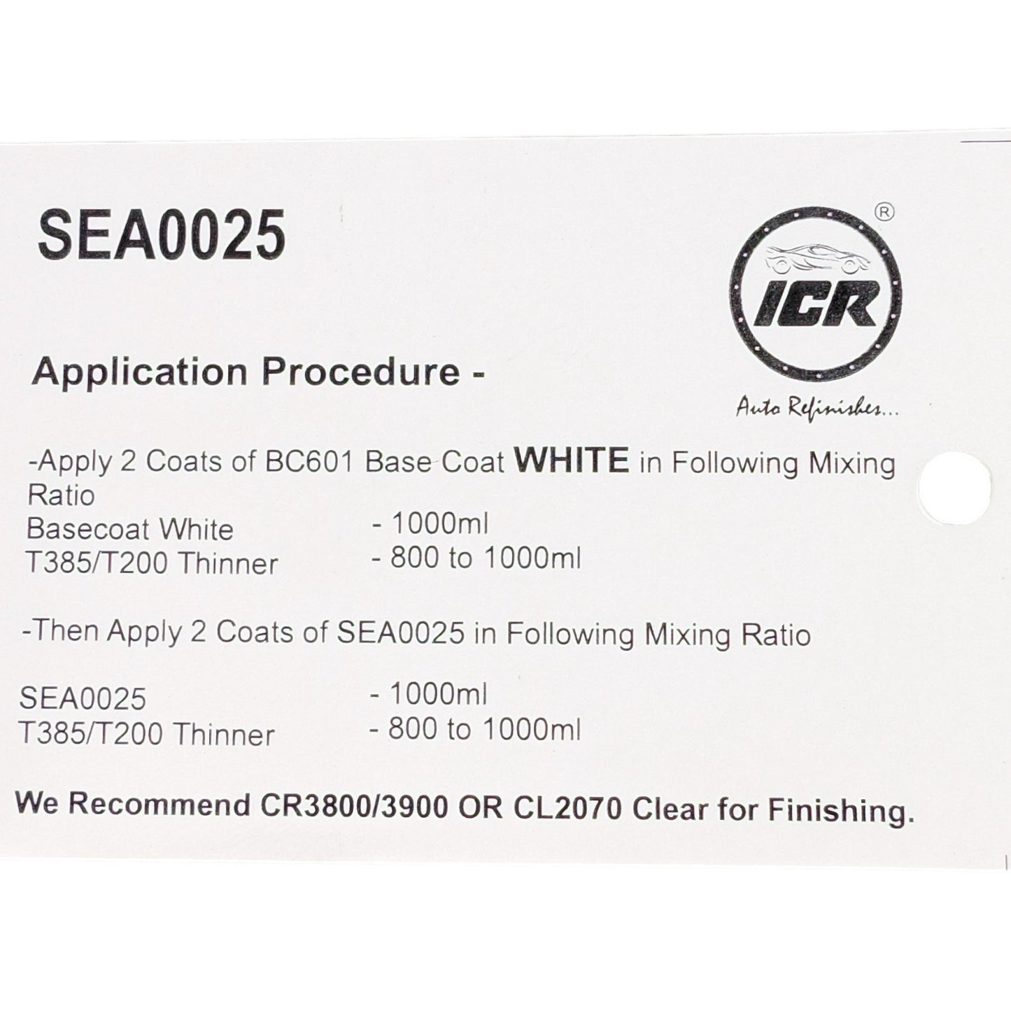 ( SEA0025 )  ICR Ultimate Special Effects Colour | Multi-Tone Flip Finish ( 100 ml / 94 gram )