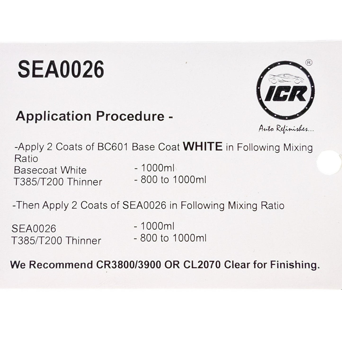 ( SEA0026 )  ICR Ultimate Special Effects Colour | Multi-Tone Flip Finish ( 100 ml / 94 gram )