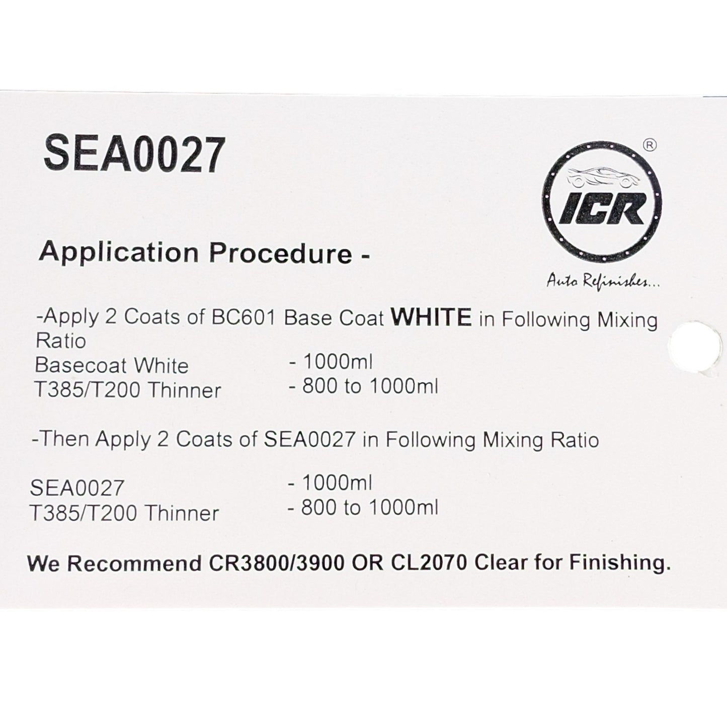 ( SEA0027 )  ICR Ultimate Special Effects Colour | Multi-Tone Flip Finish ( 100 ml / 94 gram )