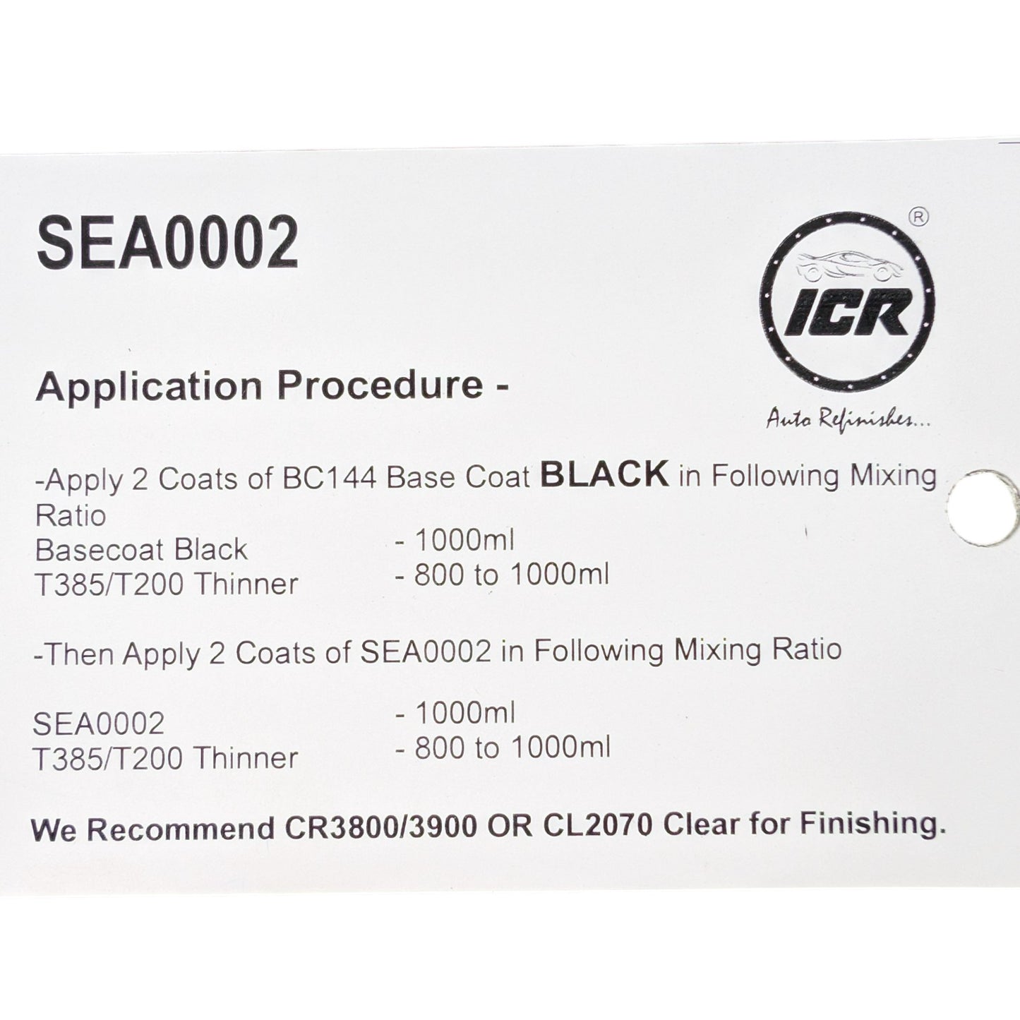 (SEA0002 ) ICR Ultimate Special Effects Colour | Multi-Tone Flip Finish ( 100 ml / 94 gram )
