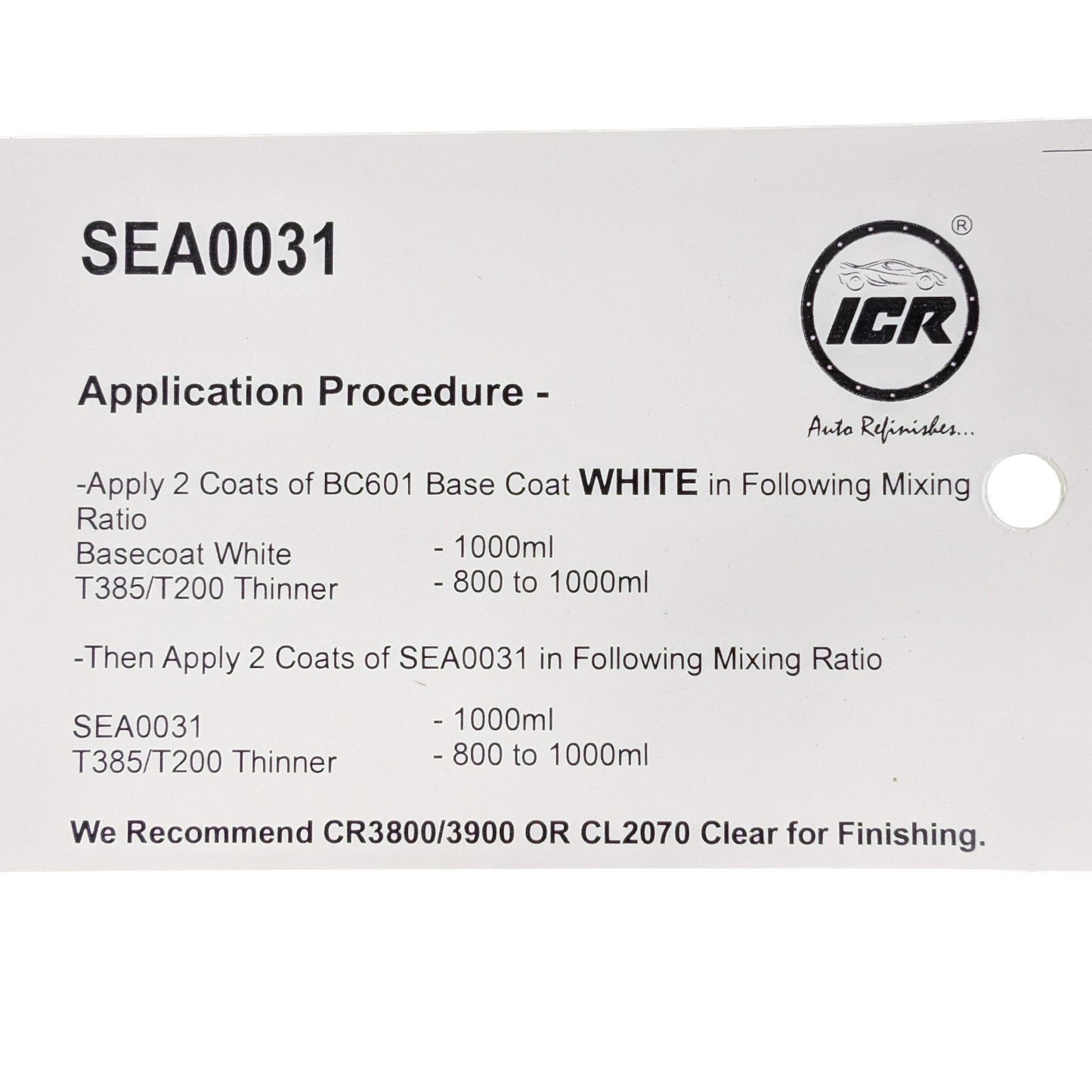 ( SEA0031 )  ICR Ultimate Special Effects Colour | Multi-Tone Flip Finish ( 100 ml / 94 gram )