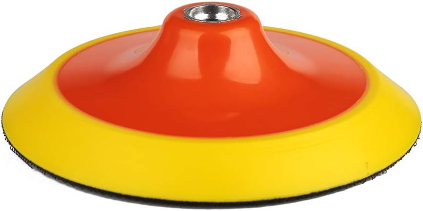 Orange Backing Pad 150mm (6") - Hook & Loop, M14 Thread