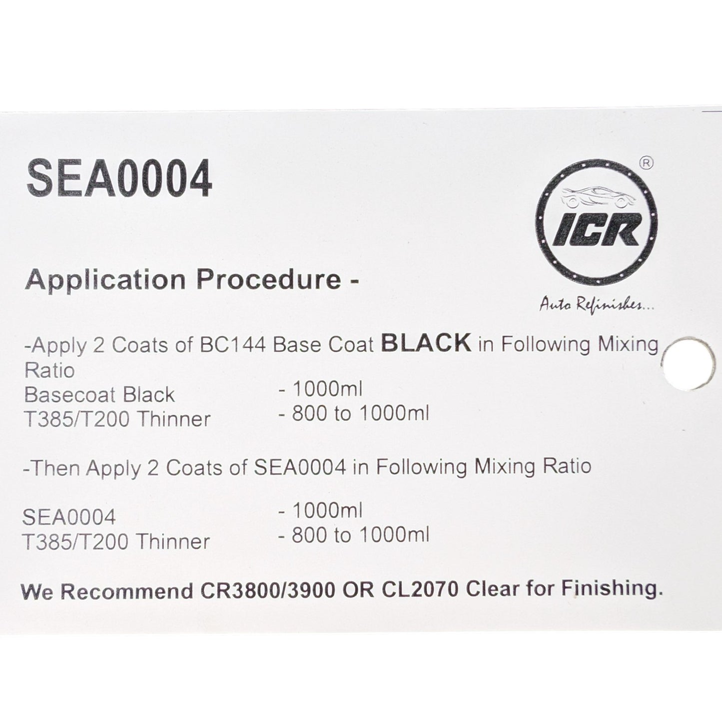 ( SEA0004 )  ICR Ultimate Special Effects Colour | Multi-Tone Flip Finish ( 100 ml / 94 gram )