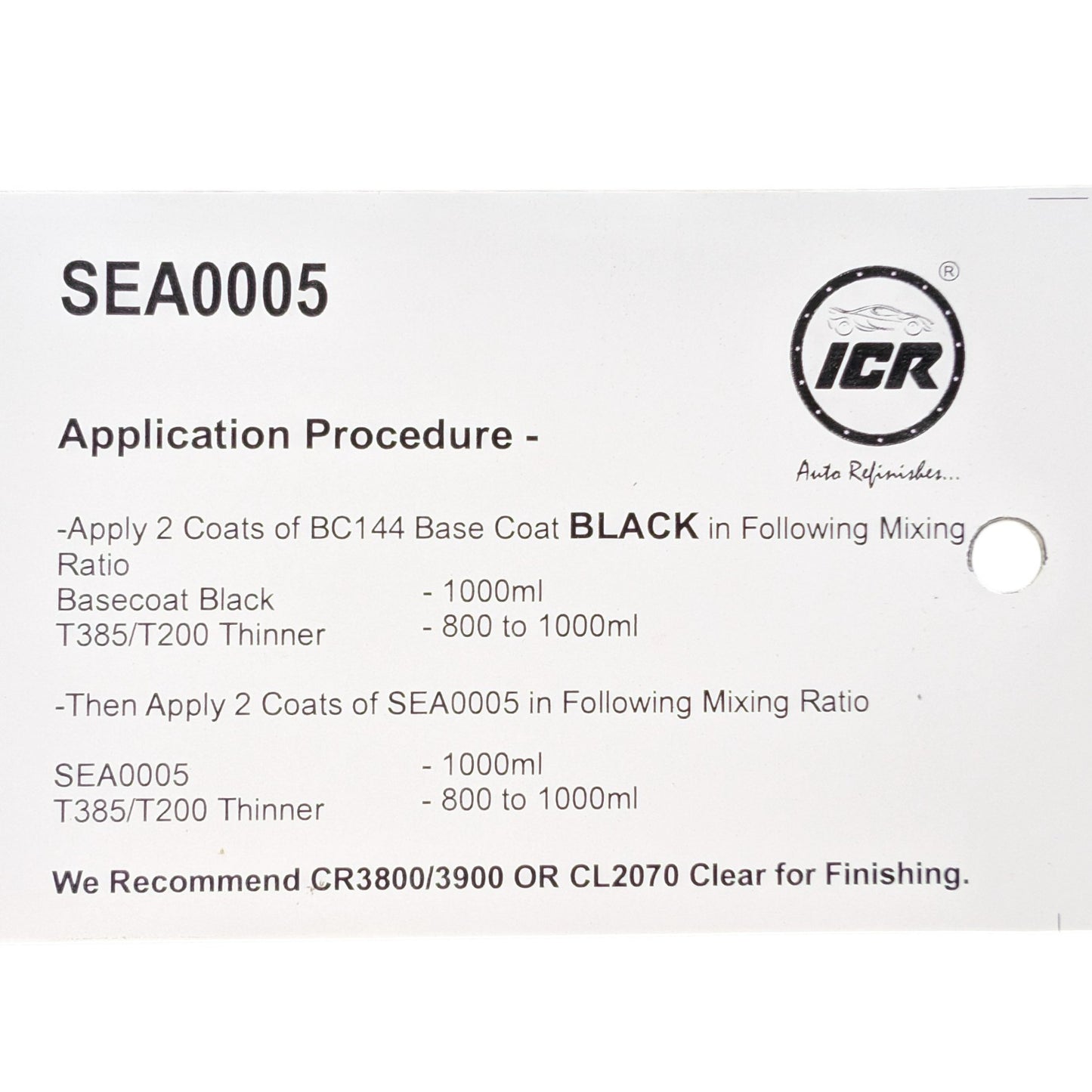( SEA0005 )  ICR Ultimate Special Effects Colour | Multi-Tone Flip Finish ( 100 ml / 94 gram )