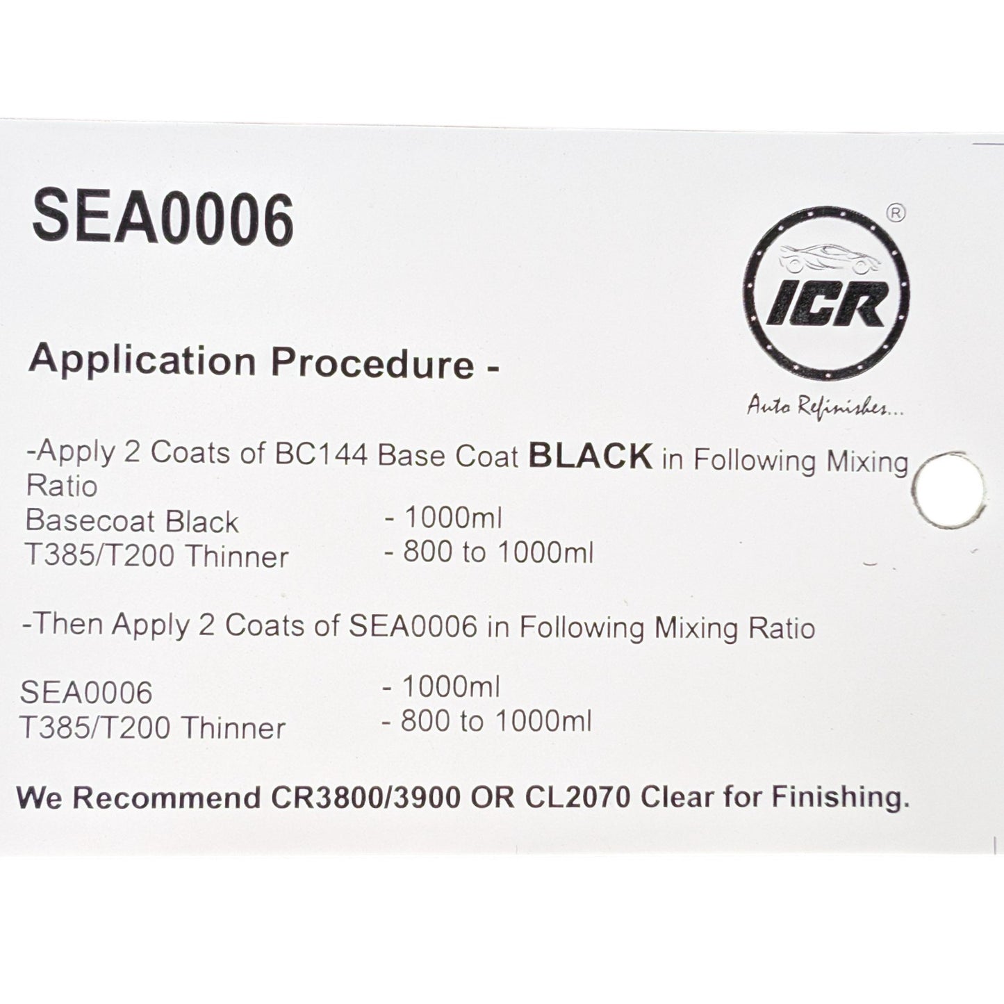( SEA0006 )  ICR Ultimate Special Effects Colour | Multi-Tone Flip Finish ( 100 ml / 94 gram )