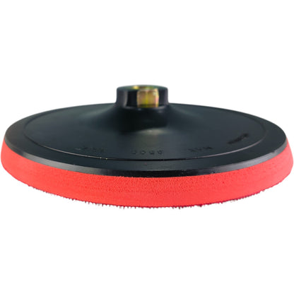 Red Backup Pad 150mm (6 Inch) And 180mm (7 Inch) – Hook & Loop Foam Pad for Rotary Polisher (Max 8500 RPM)