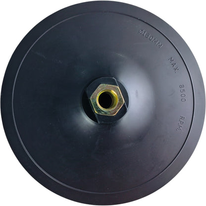 Red Backup Pad 150mm (6 Inch) And 180mm (7 Inch) – Hook & Loop Foam Pad for Rotary Polisher (Max 8500 RPM)