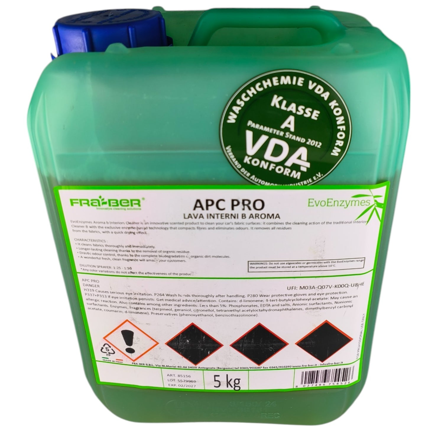 Fra-Ber APC PRO EvoEnzymes – Multi-Purpose Interior Cleaner (5kg)