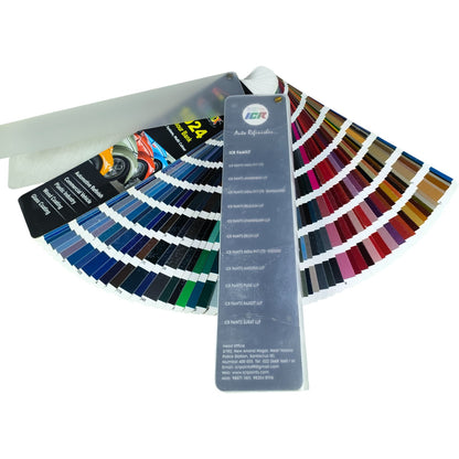 Mercury Carmix 1024 Colour Bank Fan Deck – Automotive & Industrial Paint Shade Card