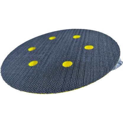 6" Professional Dual Action Sanding Pad – Random Orbital, 6 Hole, Medium Density