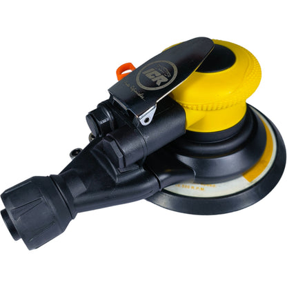 ICR W-27 6" Dual Action Pneumatic Sander with Vacuum System – 3/16" Stroke, 10,500 RPM, Lightweight, 90 PSI