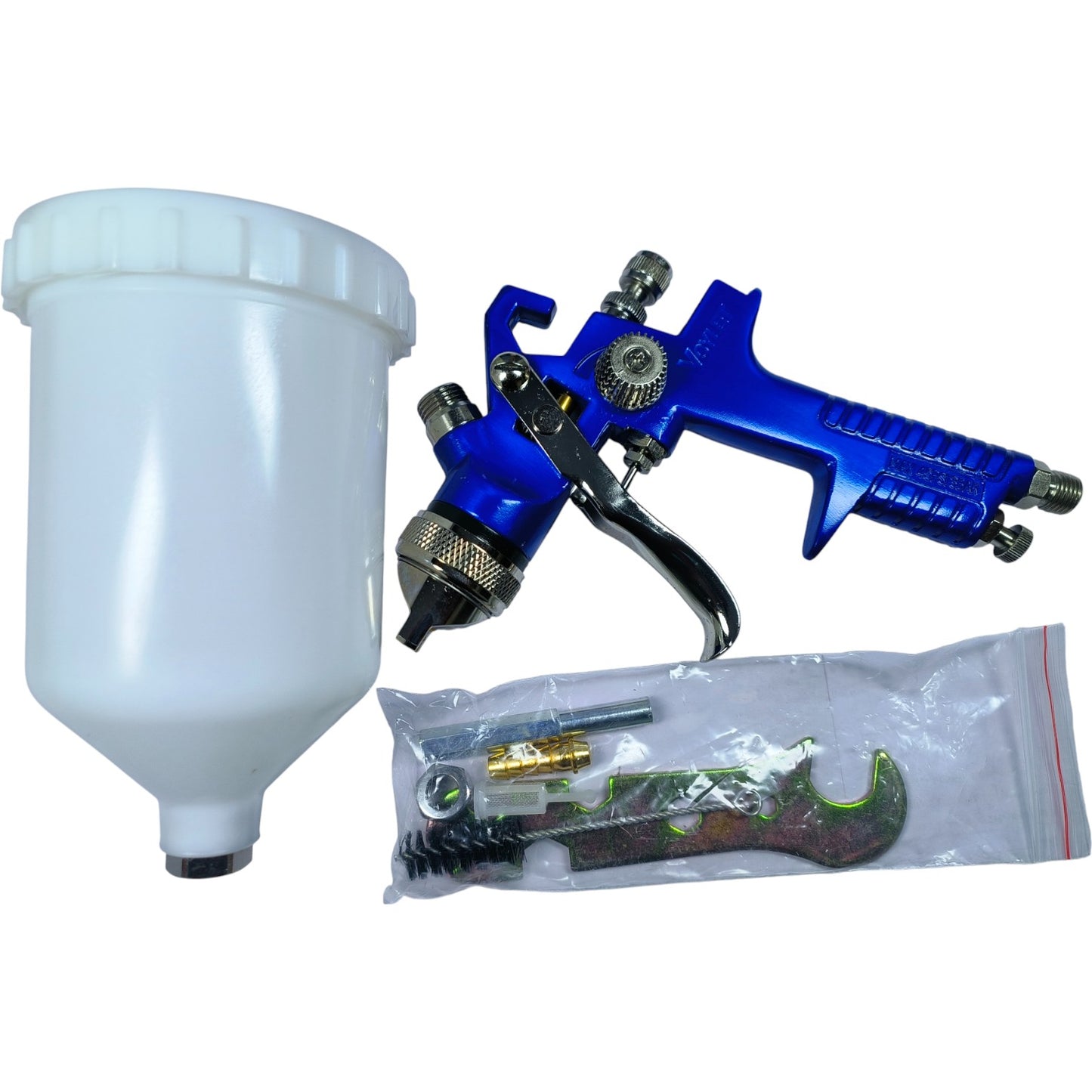 Voylet H827 HVLP Spray Gun 600ml with Accessories – 1.4mm Nozzle, High Quality for Car Paint & Finishing