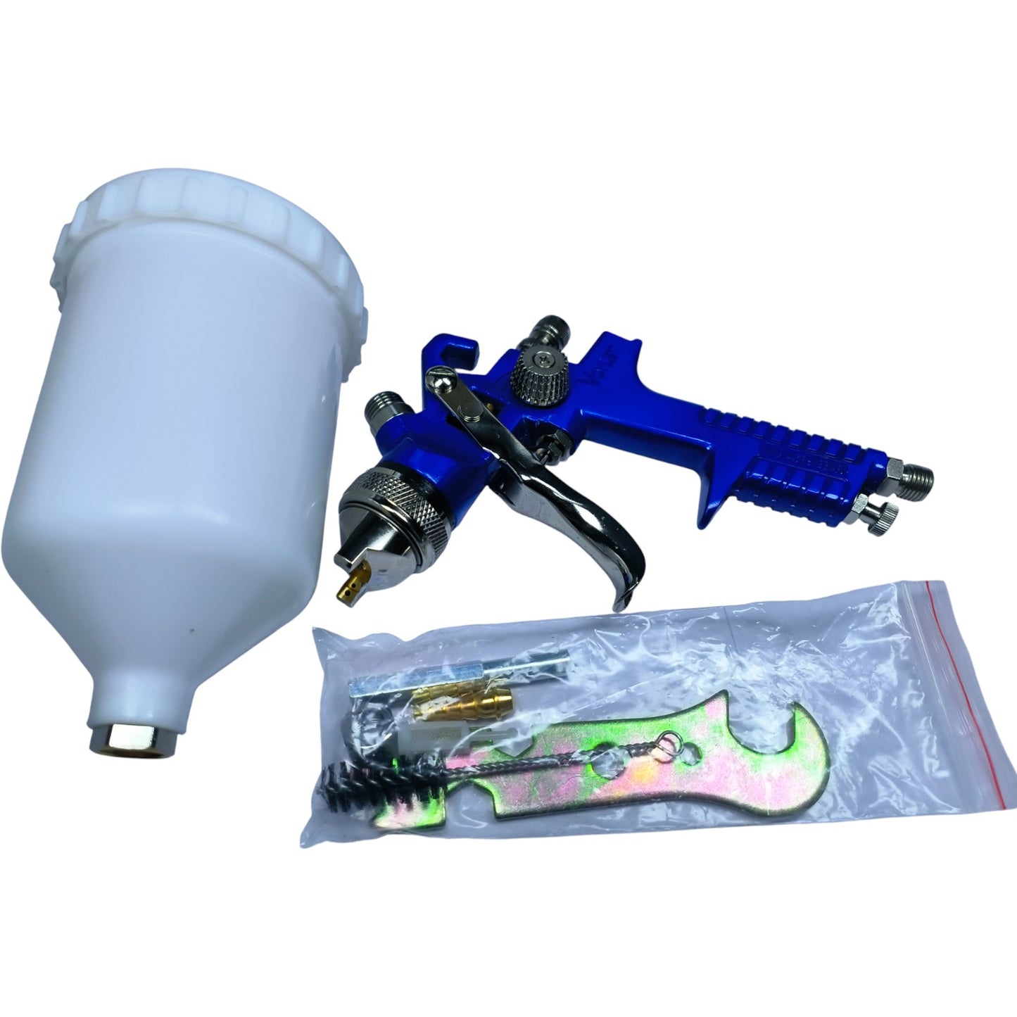 Voylet H827 HVLP Spray Gun 600ml with Accessories – 1.4mm Nozzle, High Quality for Car Paint & Finishing