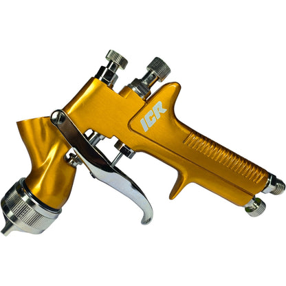 ICR K3006 HVLP Spray Gun – Professional Car Paint Gun, 600ml Cup, Adjustable Nozzle & Pressure