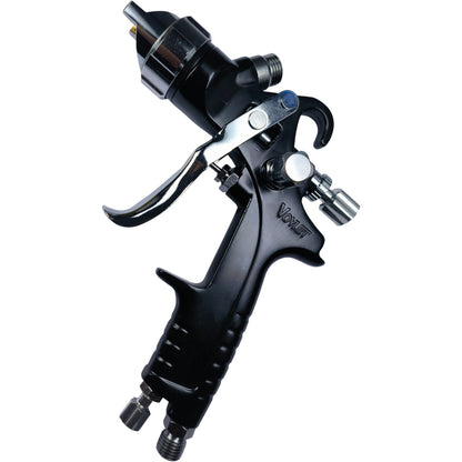 Voylet LS230 HVLP Spray Gun – Professional Automotive Gravity Feed Paint Sprayer (1.3/1.4  mm Nozzle, 600ml Cup)