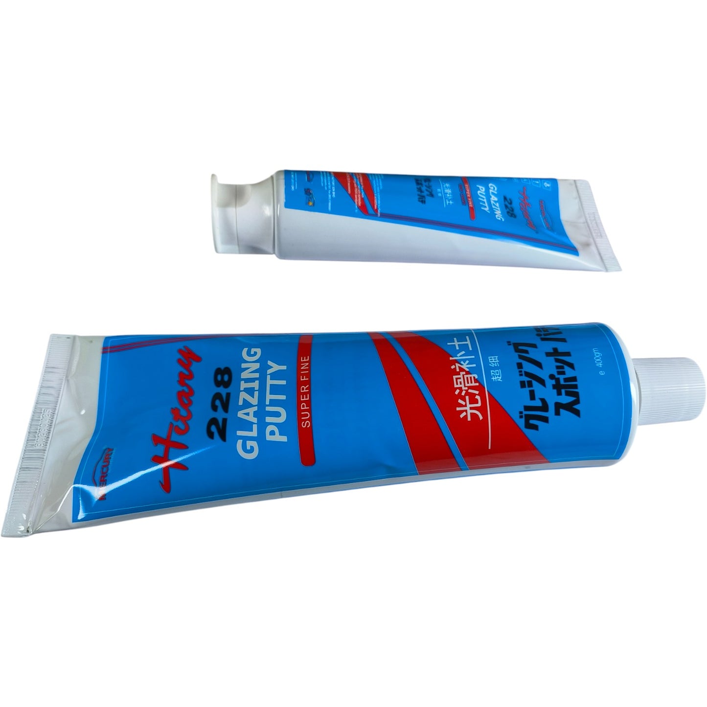 Hitary 228 Glazing Putty – Super Fine (400 GM  AND 150 GM ) | Mercury Brand