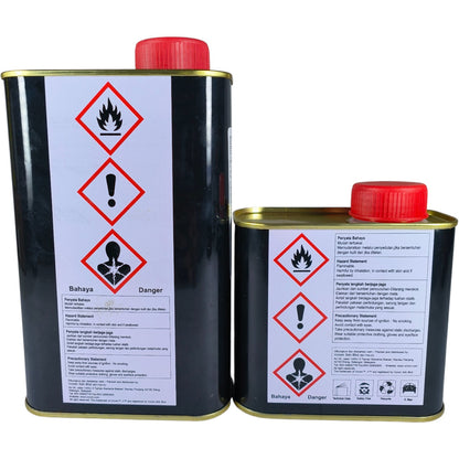 Vcrom V2 V-Series 2K Clear High Build (2:1) with Hardener Set – High Gloss Automotive Clearcoat