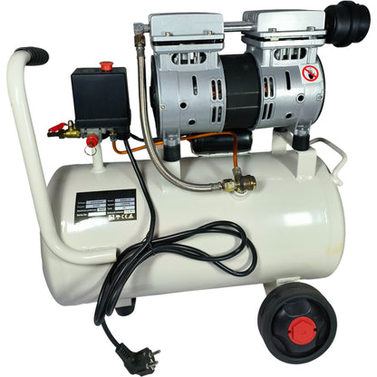 ICR Oil FREE Silent Air Compressor – 24L Tank, 3/4HP, 8 Bar, Low Noise