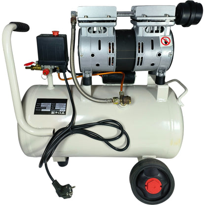ICR Oil FREE Silent Air Compressor – 24L Tank, 3/4HP, 8 Bar, Low Noise