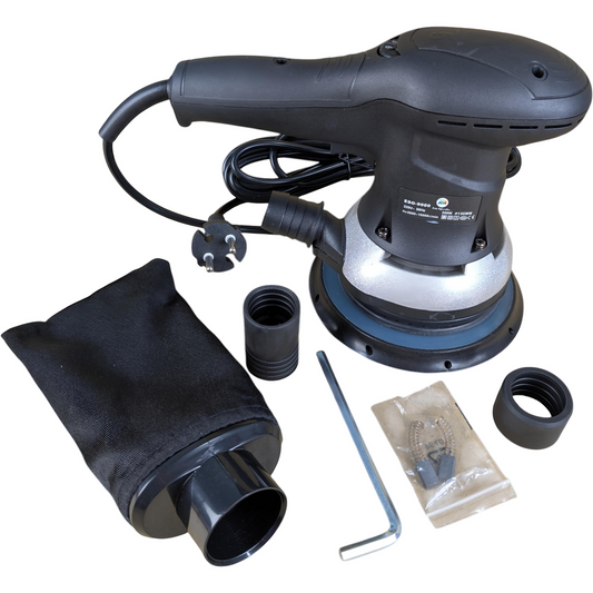 ICR ESO-9000 Random Orbital Sander | 350W | 150MM | 5800–10000 RPM | Auto Refinish Tool Light Weight , Low Noise