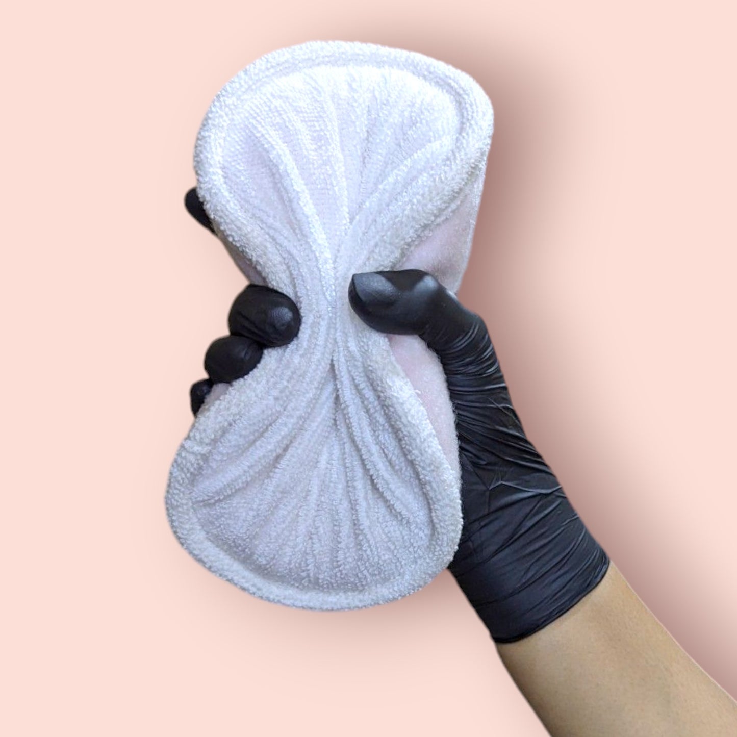 ASHU PADS 8 Inch 100% cotton microfiber Polishing & Buffing Pads – Pack of 10 (White)