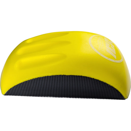 Half Round Yellow Sanding Block – 150mm 6 Inch | Grip-Friendly Hand Sanding Tool