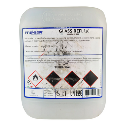 Fra-Ber Glass Reflex KE 785 – Professional Glass Cleaner, 5L (Flammable Liquid, UN 1993)