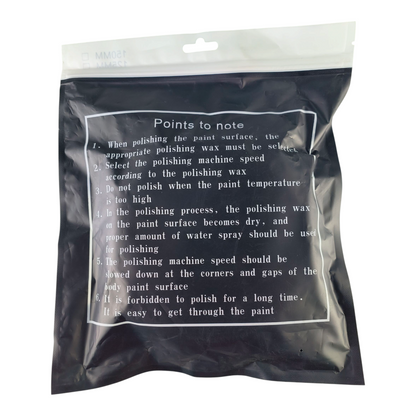 High-Density Triangle Foam Polishing Pad – Green – 5-Inch Buffing Pad for Car Detailing