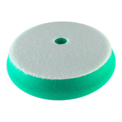 Green Foam Polishing Pad with Center Hole – Hook & Loop Backing for Car Buffing & Paint Correction – Medium Cut, 6 Inch