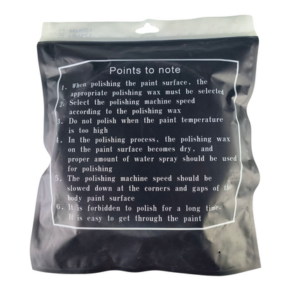 Green Foam Polishing Pad with Center Hole – Hook & Loop Backing for Car Buffing & Paint Correction – Medium Cut, 6 Inch