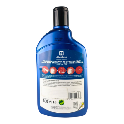 Abel Auto Micro Scratch Polish – 500 ml | Car Paint Restorer