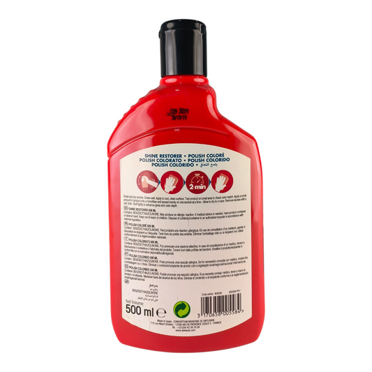 Abel Auto Shine Restorer – Red Colored Car Polish / Shine Restorer (500 ml)